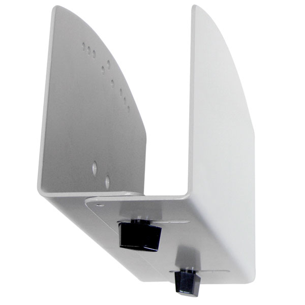 Vertical Small CPU Holder - Mounting component (CPU holder bumper) - steel - white