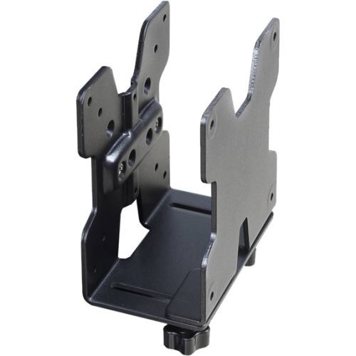 Thin Client Mount - Mounting kit (holder mounting hardware strap) for personal computer - black - pole mount - for P/N: 45-353-026 45-354-026