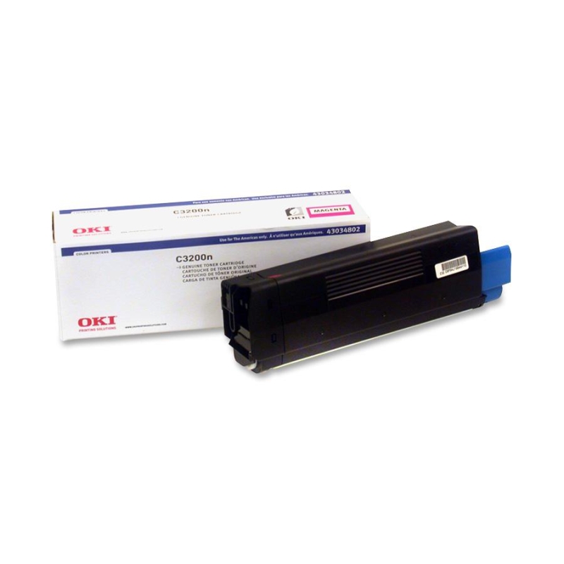 OKI Type C6 - Magenta - original - toner cartridge - for C3200 3200 Design 3200n OKI Type C6 - Magenta - original - toner cartridge - for C3200 3200 Design 3200n