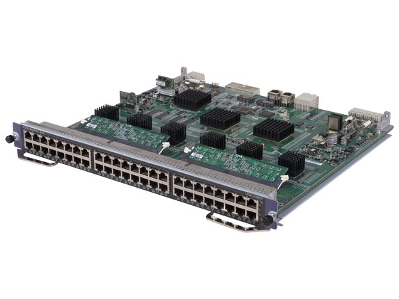 7500 48-port Gig-T PoE SA module - Line Processing Unit (LPU) module with 48 RJ45 10/100/1000BASE-T autosensing ports (capable of supplying Power over Ethernet (PoE) per IEEE 802.3af standard) - Has purple ends 7500 48-port Gig-T PoE SA module - Line Processing Unit (LPU) module with 48 RJ45 10/100/1000BASE-T autosensing ports (capable of supplying Power over Ethernet (PoE) per IEEE 802.3af standard) - Has purple ends