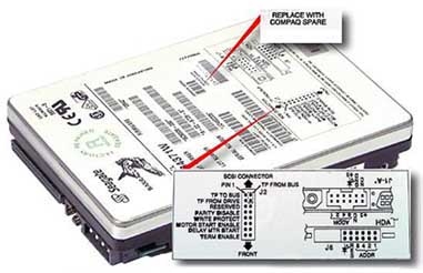 4.3GB Non-Pluggable Fast-Wide SCSI-2 hard drive 4.3GB Non-Pluggable Fast-Wide SCSI-2 hard drive