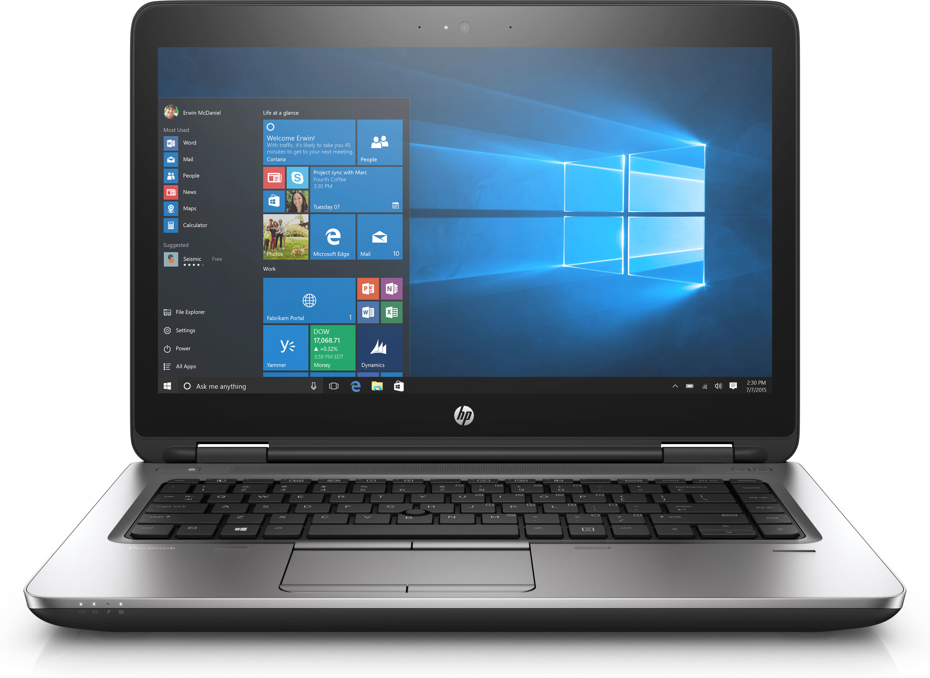 ProBook 640 G3 - Core i7 7600U / 2.8 GHz - Win 10 Pro 64-bit - 8 GB RAM - 256 GB SSD SED TCG Opal Encryption 2 TLC - DVD SuperMulti - 14 inch 1920 x 1080 (Full HD) - HD Graphics 620 - Wi-Fi Bluetooth - kbd: US ProBook 640 G3 - Core i7 7600U / 2.8 GHz - Win 10 Pro 64-bit - 8 GB RAM - 256 GB SSD SED TCG Opal Encryption 2 TLC - DVD SuperMulti - 14 inch 1920 x 1080 (Full HD) - HD Graphics 620 - Wi-Fi Bluetooth - kbd: US