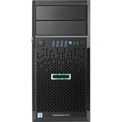 ProLiant ML30 Gen9 Solution - Server - micro tower - 4U - 1-way - 1 x Xeon E3-1240V6 / 3.7 GHz - RAM 16 GB - SATA - non-hot-swap 2.5 inch - no HDD - Matrox G200 - GigE - monitor: none ProLiant ML30 Gen9 Solution - Server - micro tower - 4U - 1-way - 1 x Xeon E3-1240V6 / 3.7 GHz - RAM 16 GB - SATA - non-hot-swap 2.5 inch - no HDD - Matrox G200 - GigE - monitor: none