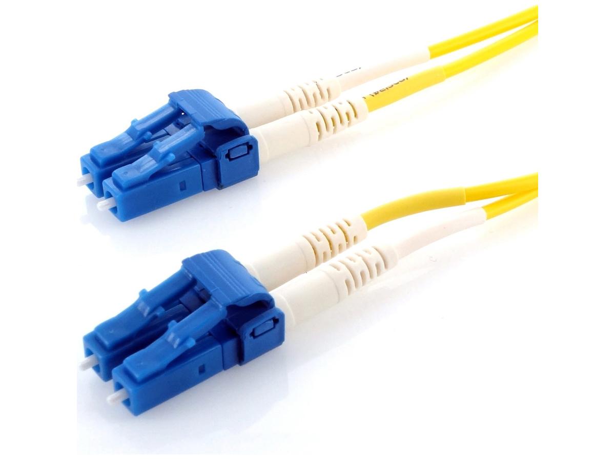 AX - Network cable - LC single-mode (M) to LC single-mode (M) - 82 ft - fiber optic - 9 / 125 micron - OS2 - yellow