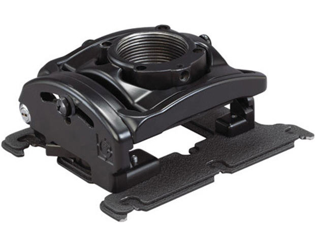 Speed-Connect Projector Ceiling Mount with Keyed Locking - Steel - 50 lb - Black Speed-Connect Projector Ceiling Mount with Keyed Locking - Steel - 50 lb - Black