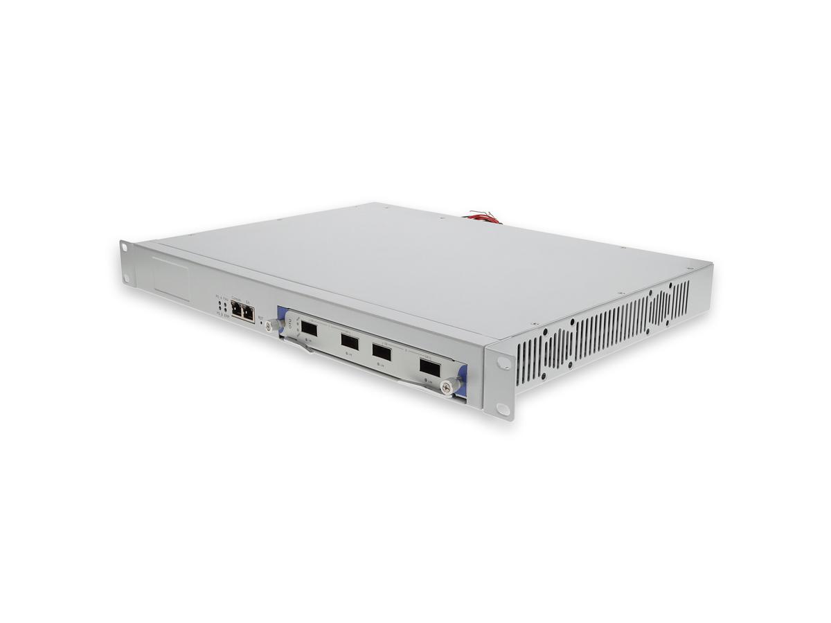 100G OEO CHASSIS 1U RACK MOUNT AND DUAL OEO LINE CARD W/MANAGEMENT INTERF