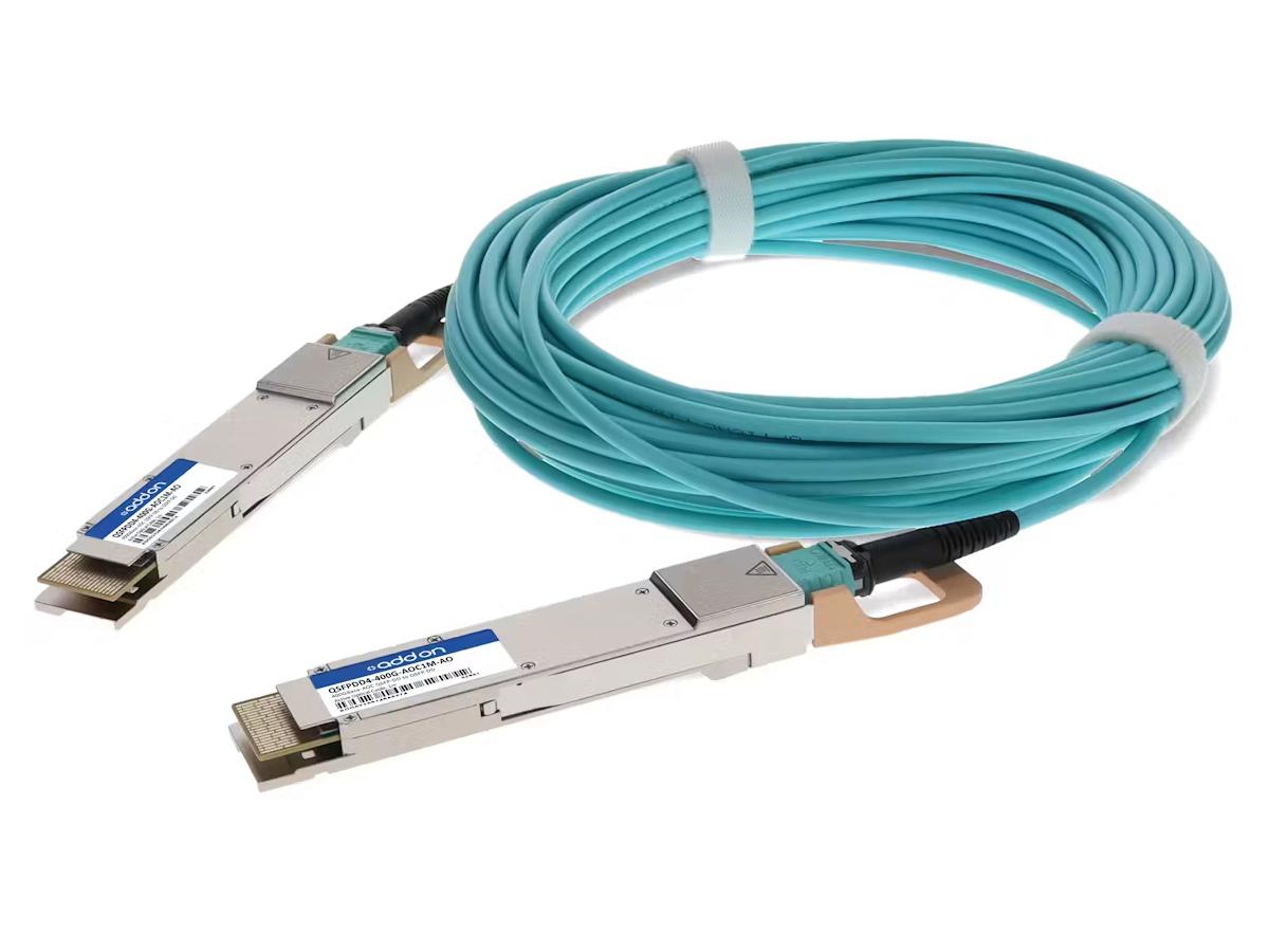 MSA & TAA COMP AOC 1M 400G ACTIVE FIBER