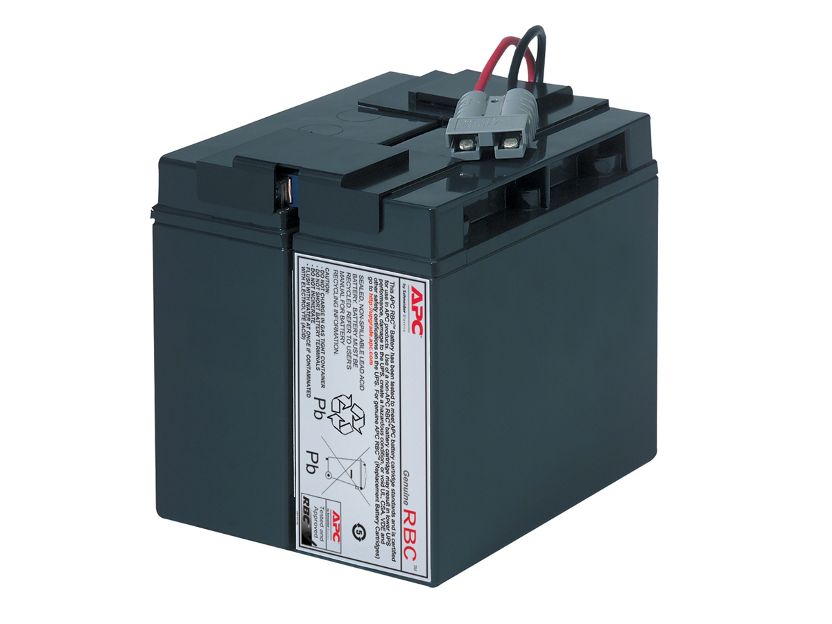 Replacement Battery Cartridge #7 - UPS battery - 1 x lead acid - black - for P/N: SMT1500 SMT1500I SMT1500TW SMT1500US SU1400I SU700XLI SUA1500ICH-45 SUVS1400I Replacement Battery Cartridge #7 - UPS battery - 1 x lead acid - black - for P/N: SMT1500 SMT1500I SMT1500TW SMT1500US SU1400I SU700XLI SUA1500ICH-45 SUVS1400I
