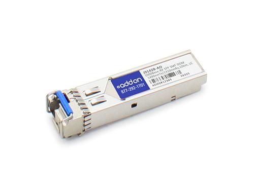 HP J9142B COMPATIBLE TAA COMPLIANT 1000BASE-BX SFP TRANSCEIVER (SMF 1490N HP J9142B COMPATIBLE TAA COMPLIANT 1000BASE-BX SFP TRANSCEIVER (SMF 1490N