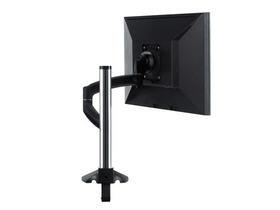 KONTOUR Desk Mount for Flat Panel Display - 10 inch to 30 inch Screen Support - 40 lb Load Capacity - Aluminum - Black