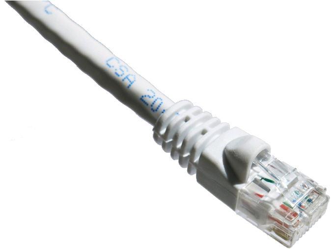 Patch cable - RJ-45 (M) to RJ-45 (M) - 7 ft - UTP - CAT 5e - molded snagless stranded - white