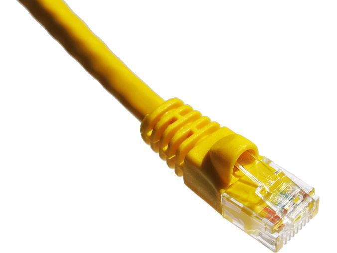 Patch cable - RJ-45 (M) to RJ-45 (M) - 2 ft - UTP - CAT 5e - molded snagless stranded - yellow