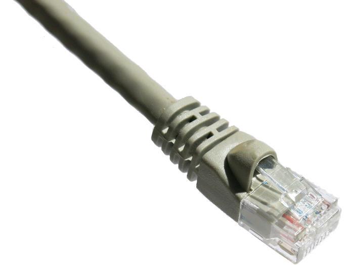 Patch cable - RJ-45 (M) - RJ-45 (M) - 10 ft - UTP - CAT 5e - molded stranded snagless - gray