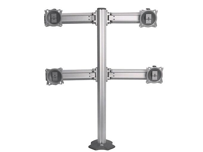 KONTOUR Grommet Mount for Flat Panel Display - 27 inch to 29.3 inch Screen Support - 60 lb Load Capacity - Silver KONTOUR Grommet Mount for Flat Panel Display - 27 inch to 29.3 inch Screen Support - 60 lb Load Capacity - Silver