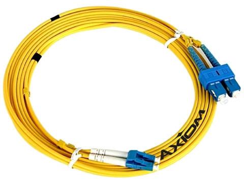 Network cable - ST single-mode (M) to SC single-mode (M) - 49 ft - fiber optic - 9 / 125 micron - OS2 - yellow