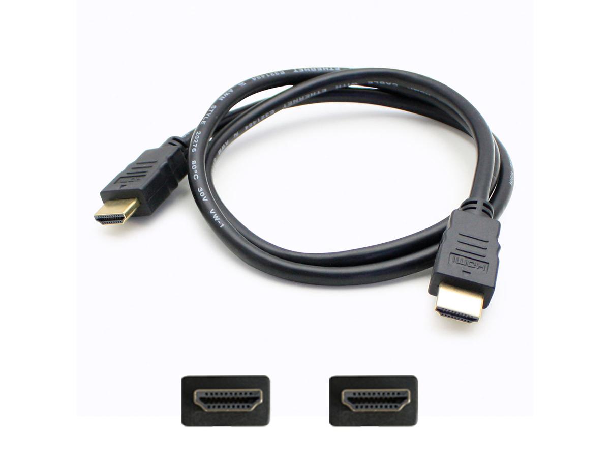 4.57m (15.00ft) HDMI 1.3 Male to Male Black Cable - 100% compatible with select devices. 4.57m (15.00ft) HDMI 1.3 Male to Male Black Cable - 100% compatible with select devices.
