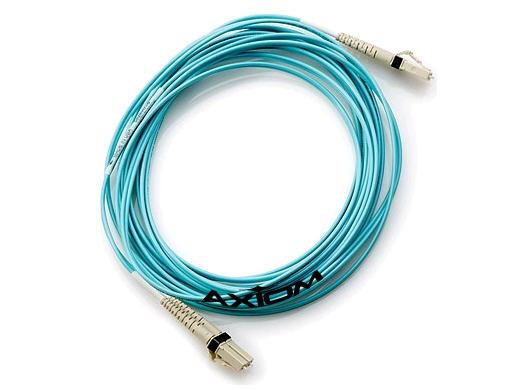 Network cable - LC multi-mode (M) to LC multi-mode (M) - 82 ft - fiber optic - 50 / 125 micron - OM3 - aqua