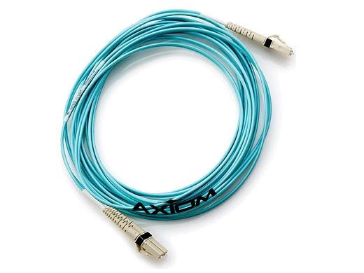 Network cable - LC multi-mode (M) to LC multi-mode (M) - 13 ft - fiber optic - 50 / 125 micron - OM3 - aqua