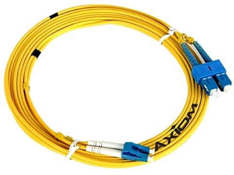 Network cable - LC single-mode (M) to LC single-mode (M) - 39 ft - fiber optic - 9 / 125 micron - OS2 - yellow