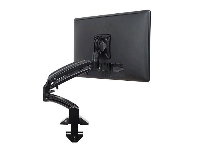 KONTOUR Desk Mount for Flat Panel Display - 10 inch to 32 inch Screen Support - 24.91 lb Load Capacity - Aluminum - Black KONTOUR Desk Mount for Flat Panel Display - 10 inch to 32 inch Screen Support - 24.91 lb Load Capacity - Aluminum - Black
