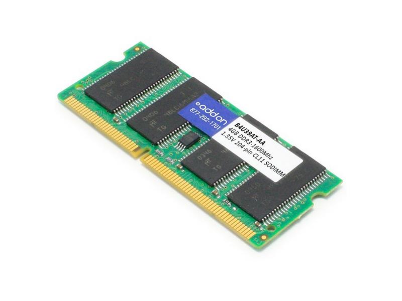 B4U39AT COMP 4GB DDR3-1600MHZ 1.35V DR SODIMM