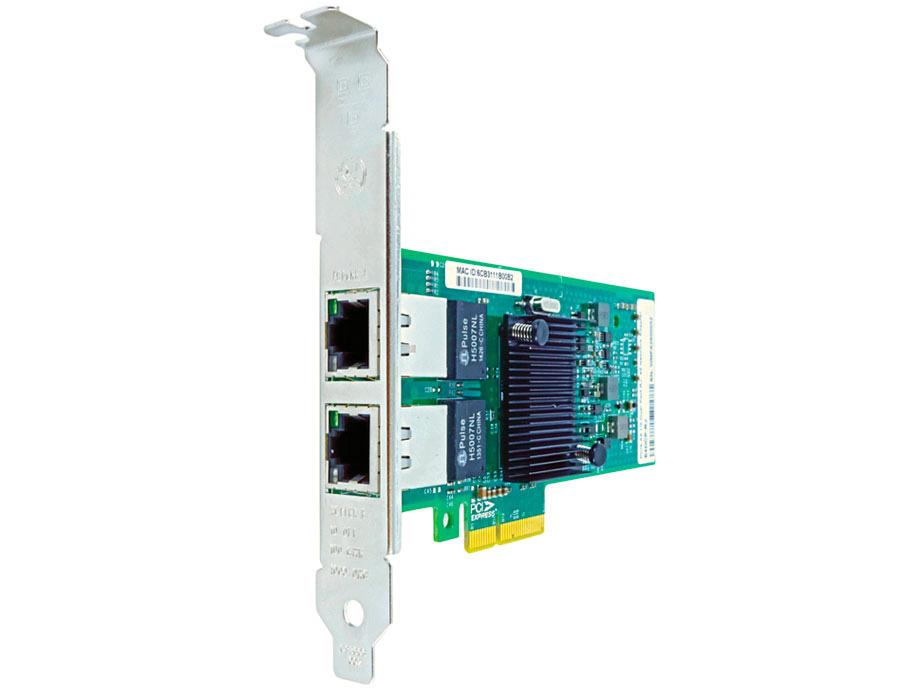 10/100/1000MBS DUAL PORT RJ45 PCIE X4 NIC CARD FOR INTEL - I350T2 I350-T2