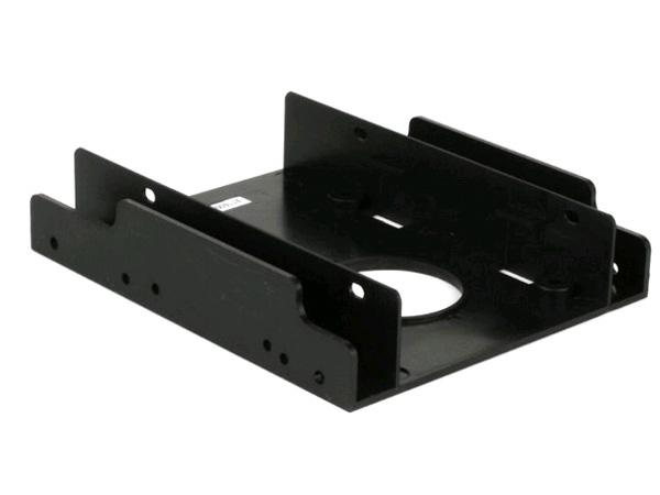 2 X 2.5-INCH SSD/HDD TO 3.5-INCH BAY HDD MOUNTING BRACKET UNIVERSAL