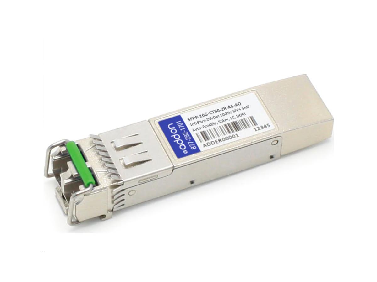 JUNIPER SFPP-10G-CT50-ZR-A5 COMP TAA SFP+ 10G-DWDM TUNABLE 80KM LC XCVR