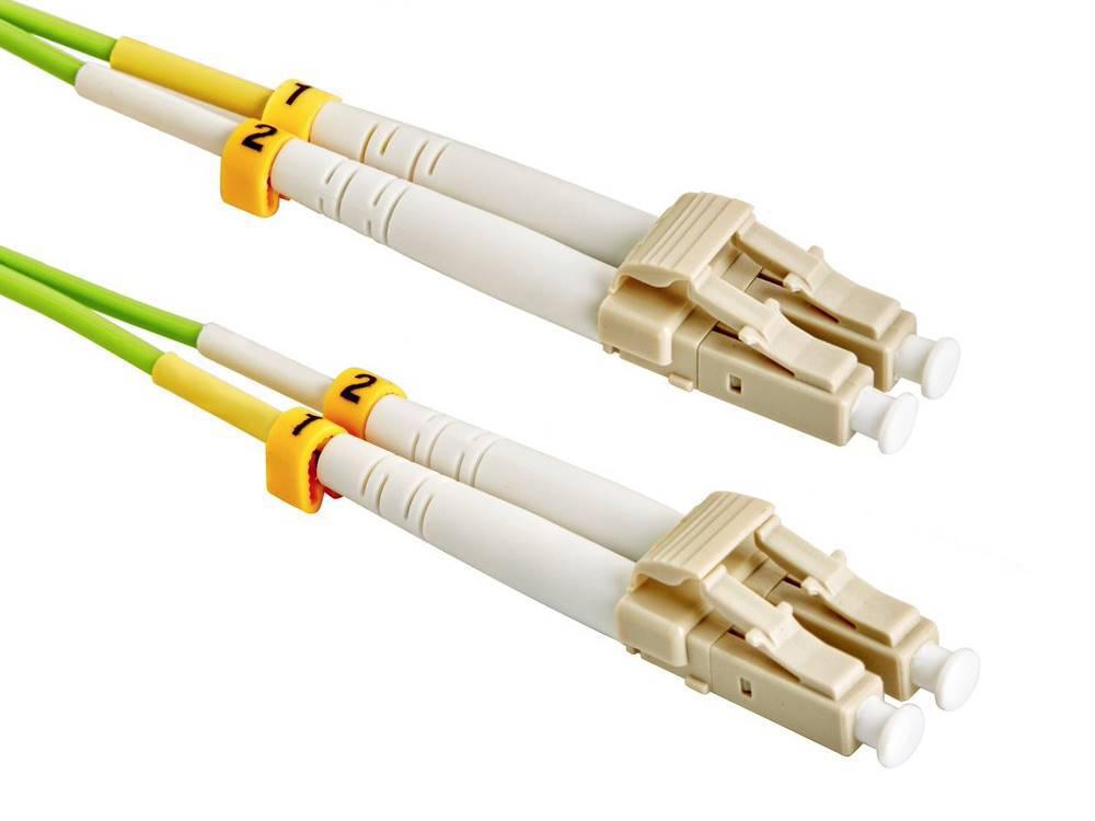 LC/LC WIDE BAND MULTIMODE DUPLEX OM5 50/125 FIBER OPTIC CABLE 8M