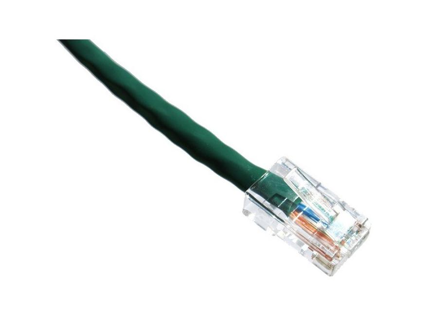 CAT6 550MHZ PATCH CABLE NON-BOOTED GREEN