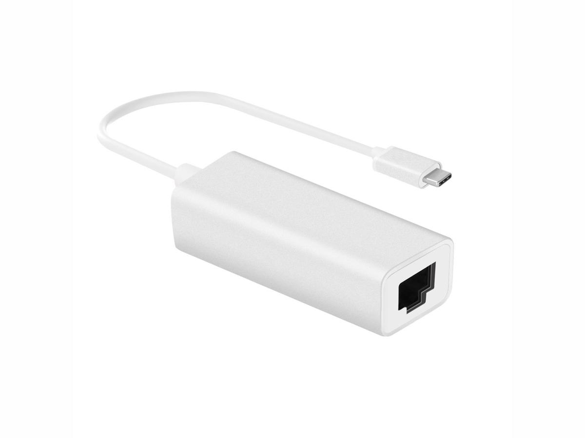 USB-C MALE TO GIGABIT ETHERNET (RJ45) FEMALE ADAPTER