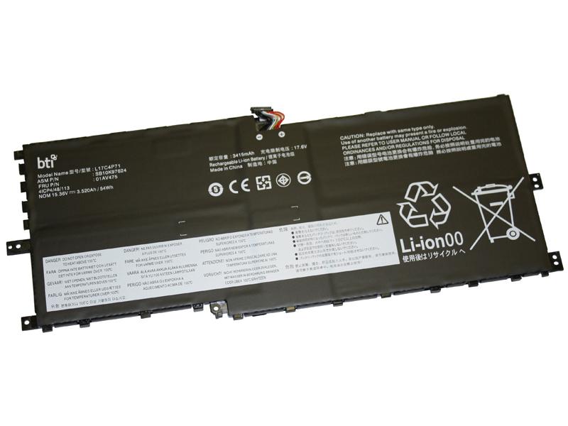 REPLACEMENT LI-POLY BATTERY L17M4P71 4-CELL 15.36V 3520 MAH