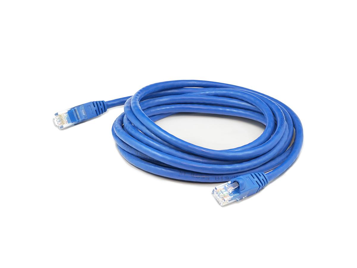 RJ-45 M/M PATCH CBL 100FT BLUE CAT6A UTP PVC CU