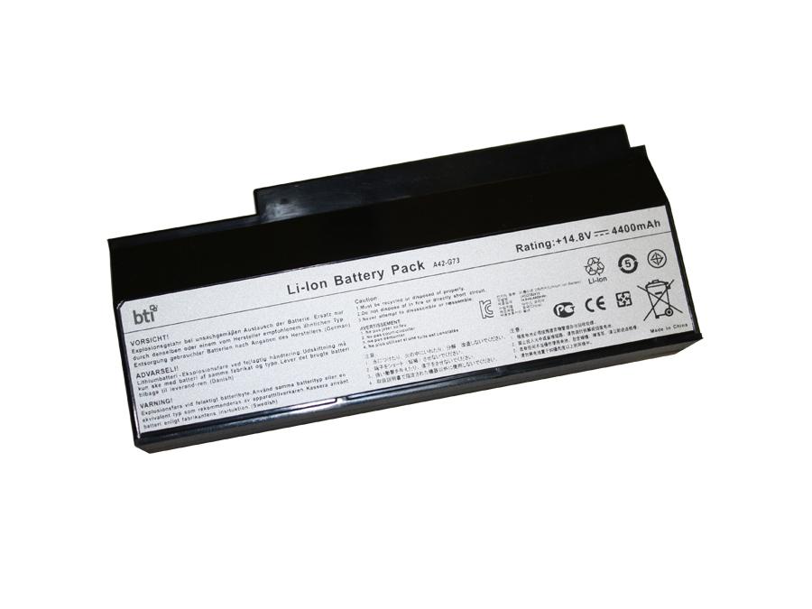 ASUS BATTERY 14.6V 8 CELL 75WHR BTI REPL BAT FOR A42-G73 G53SX G73