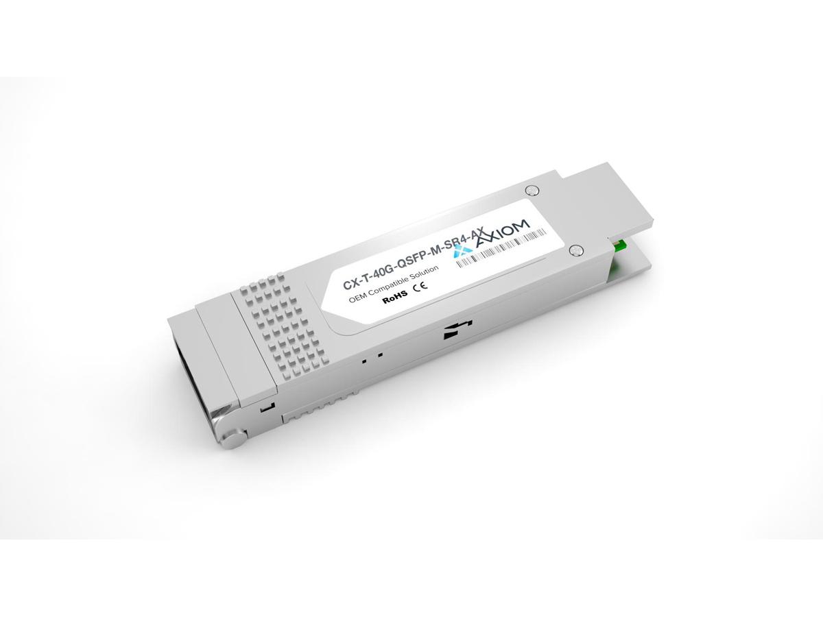 100 PERCENT CUMULUS COMPATIBLE 40GBASE-SR4 QSFP+