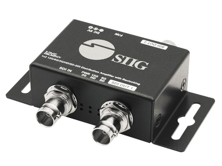 DUPLICATES AND SPLITS ONE 12G SDI INPUT INTO TWO 12G SDI OUTPUTS FOR REAL TIME S