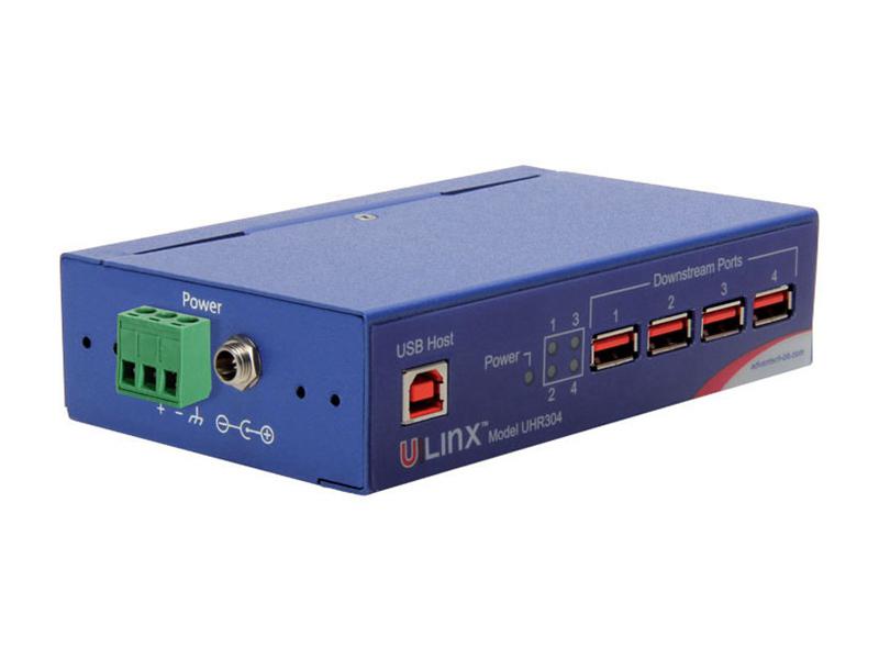 USB 4 PORT UP/DOWN ISOLATED HUB -4KV