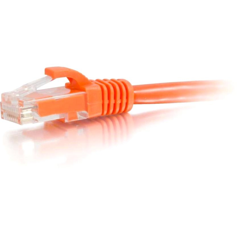 100ft Cat6 Snagless Unshielded (UTP) Ethernet Network Patch Cable - Orange - Patch cable - RJ-45 (M) to RJ-45 (M) - 100 ft - CAT 6 - molded snagless stranded - orange 100ft Cat6 Snagless Unshielded (UTP) Ethernet Network Patch Cable - Orange - Patch cable - RJ-45 (M) to RJ-45 (M) - 100 ft - CAT 6 - molded snagless stranded - orange