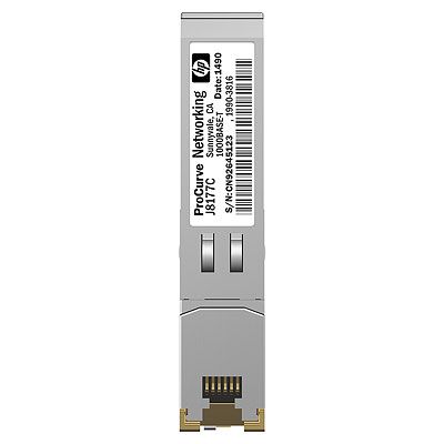 TDSourcing - SFP (mini-GBIC) transceiver module - GigE - 1000Base-T - RJ-45 for HPE 1810 1910 20p 10/100/1000 2610 3500 6200 Switch 8212 HPE Aruba 2530 5406 TDSourcing - SFP (mini-GBIC) transceiver module - GigE - 1000Base-T - RJ-45 for HPE 1810 1910 20p 10/100/1000 2610 3500 6200 Switch 8212 HPE Aruba 2530 5406