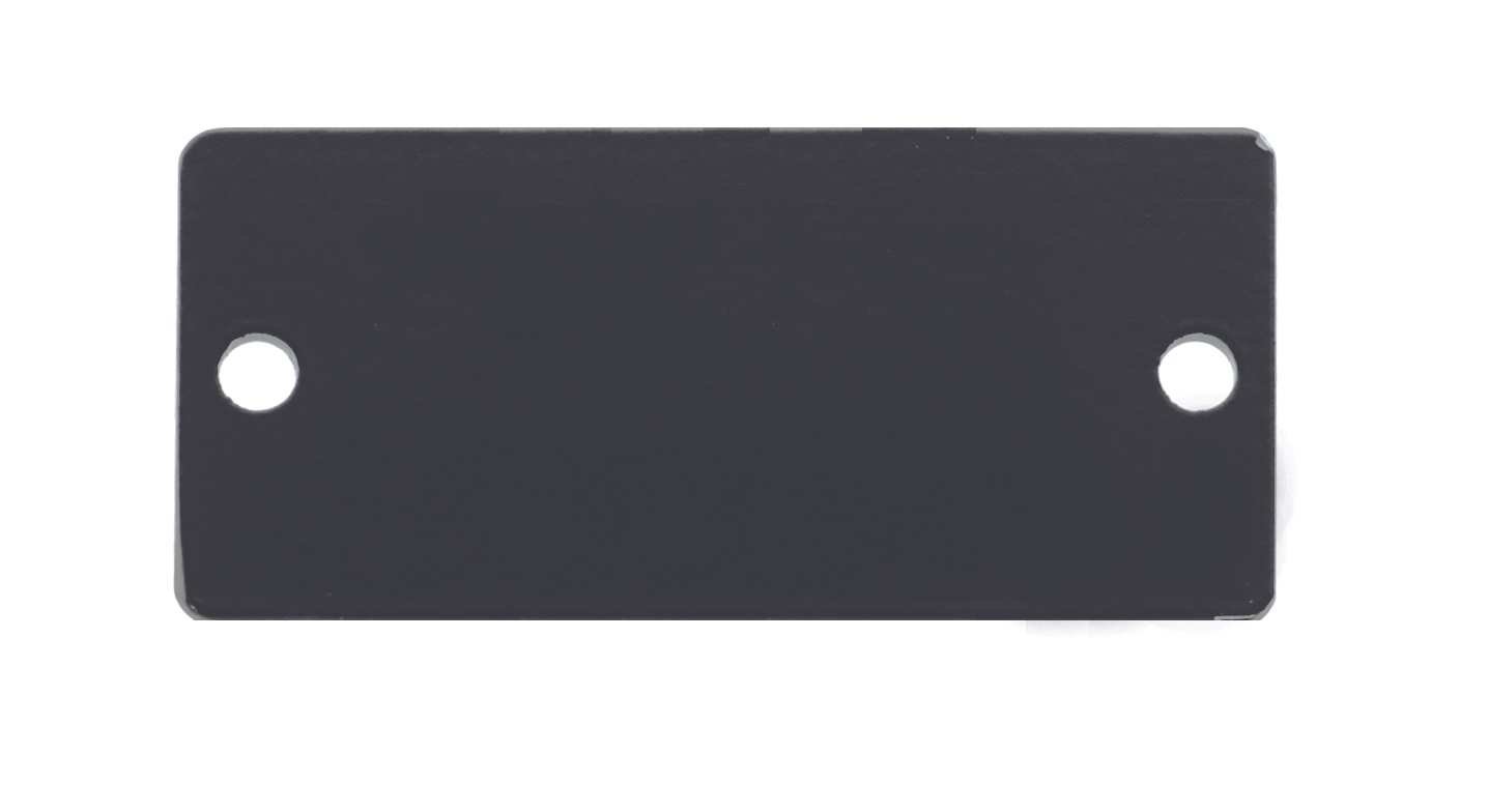 WALL PLATE INSERT - BLANK SLOT COVER WALL PLATE INSERT - BLANK SLOT COVER