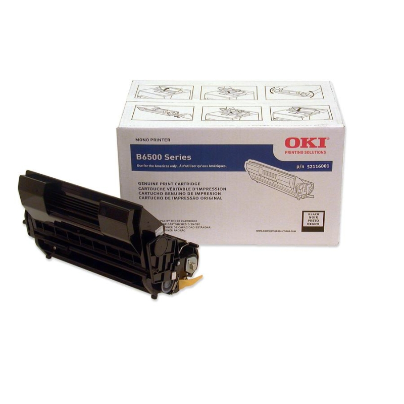 Oki Standard Capacity Black Toner Cartridge - Black - LED - 11000 Page - 1 Each Oki Standard Capacity Black Toner Cartridge - Black - LED - 11000 Page - 1 Each