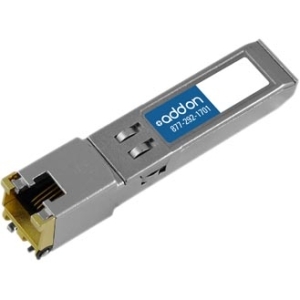 Juniper Networks QFX-SFP-1GE-T Compatible 1000Base-TX SFP Transceiver (Copper 100m RJ-45) - 100% application tested and guaranteed compatible Juniper Networks QFX-SFP-1GE-T Compatible 1000Base-TX SFP Transceiver (Copper 100m RJ-45) - 100% application tested and guaranteed compatible