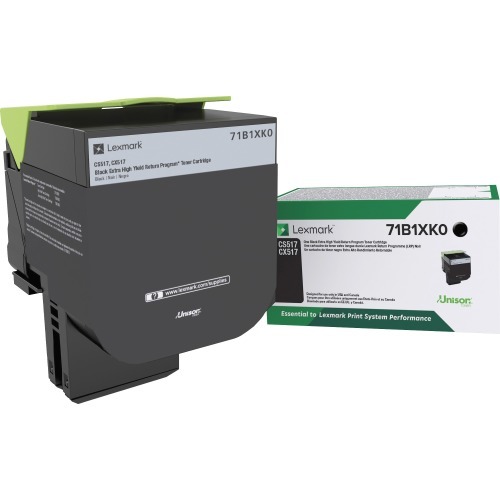 Extra High Yield - black - original - toner cartridge LRP - for Lexmark CS517de CX517de Extra High Yield - black - original - toner cartridge LRP - for Lexmark CS517de CX517de