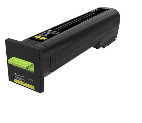 Yellow - original - toner cartridge LCCP LRP - for Lexmark CS820 CX820 CX825 CX860 Yellow - original - toner cartridge LCCP LRP - for Lexmark CS820 CX820 CX825 CX860