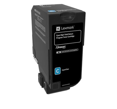 High Yield - cyan - original - toner cartridge LCCP LRP - for Lexmark CX725de CX725dhe CX725dthe High Yield - cyan - original - toner cartridge LCCP LRP - for Lexmark CX725de CX725dhe CX725dthe