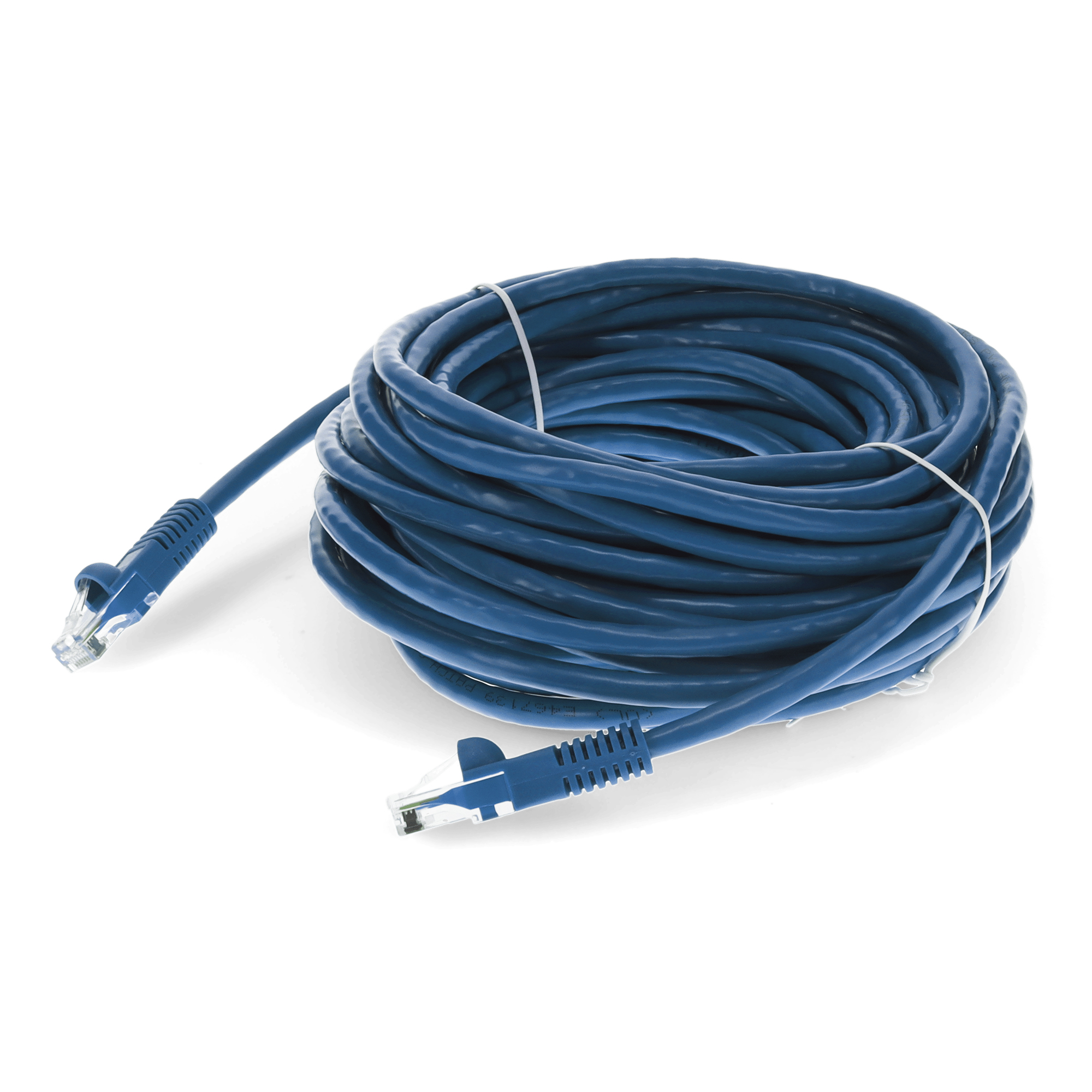 24FT RJ-45 (MALE) TO RJ-45 (MALE) CAT6 STRAIGHT MICROBOOT SNAGLESS BLUE U