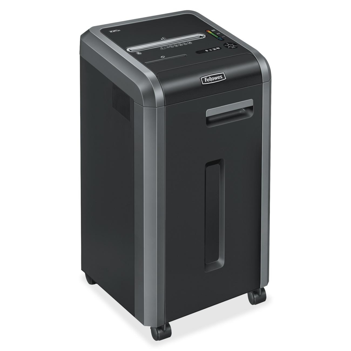 Powershred 225I Strip-Cut Shredder - 20 sheet paper shredder shreds 20 sheets per pass into 7/32 strip-cut particles (Security Level P-2) Powershred 225I Strip-Cut Shredder - 20 sheet paper shredder shreds 20 sheets per pass into 7/32 strip-cut particles (Security Level P-2)