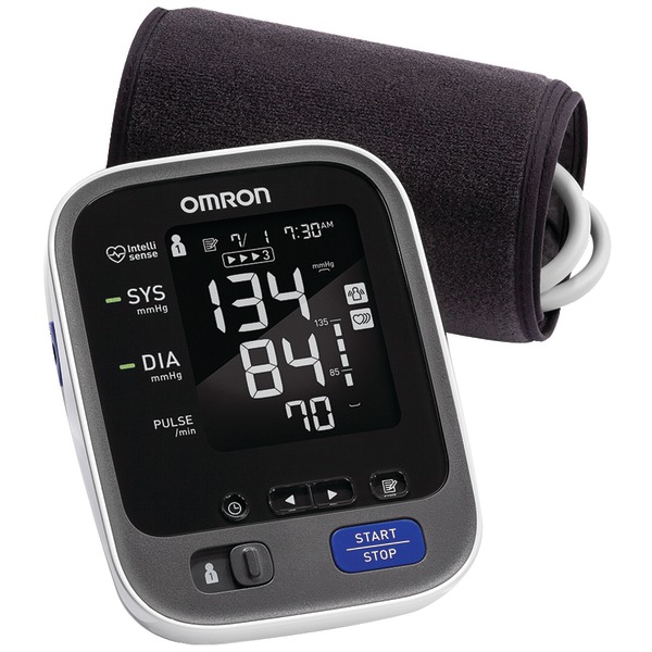 10 Series Wireless Upper Arm Blood Pressure Monitor - (2014 Series) - For Blood Pressure - Adjustable Cuff Automatic Inflation/Deflation Irregular Heartbeat Detection Single Button Operation Large Display BP Level Indicator Average BP Re 10 Series Wireless Upper Arm Blood Pressure Monitor - (2014 Series) - For Blood Pressure - Adjustable Cuff Automatic Inflation/Deflation Irregular Heartbeat Detection Single Button Operation Large Display BP Level Indicator Average BP Re
