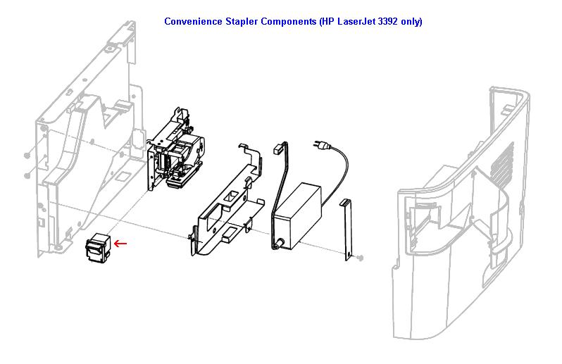 LaserJet 3392 M2727 M3035 Color LaserJet CM3530 Color MFP M575 Enterprise 500 MFP M525 Staple Cartridge Dual Pack (2 x 1500 Staples) LaserJet 3392 M2727 M3035 Color LaserJet CM3530 Color MFP M575 Enterprise 500 MFP M525 Staple Cartridge Dual Pack (2 x 1500 Staples)