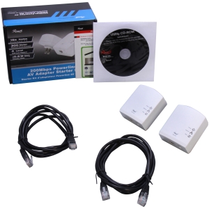 Bridge - GigE HomePlug AV (HPAV) IEEE 1901 - wall-pluggable Bridge - GigE HomePlug AV (HPAV) IEEE 1901 - wall-pluggable